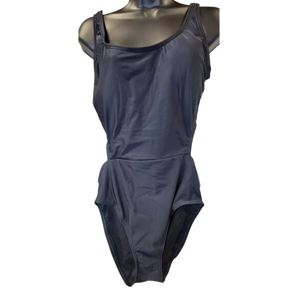 White Birch Swimsuit Black Sassy Open Back One Piece Womens Size Small New - Picture 1 of 9